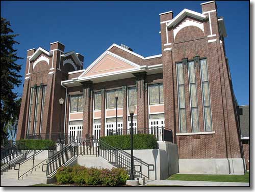 LDS Tabernacle in Garland, Utah