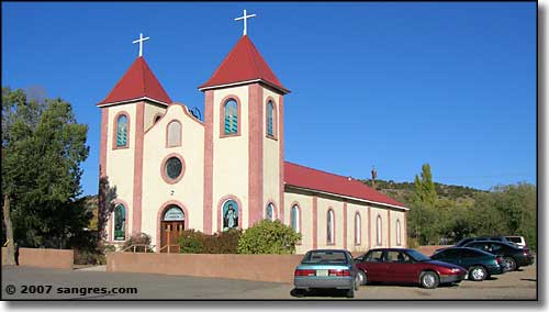 The Catholic church in Fort Garland