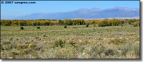 Zapata Ranch, Nature Conservancy property in the San Luis Valley of Colorado