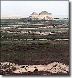 The Pawnee Buttes along the Pawnee Pioneer Trails