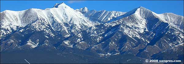 Mt. Blanca in February