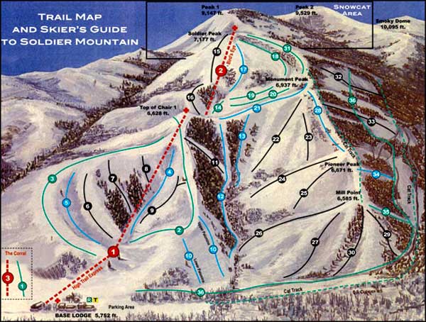 Soldier Mountain Ski Resort, Fairfield, Idaho