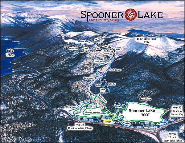 Spooner Lake Cross Country Skiing