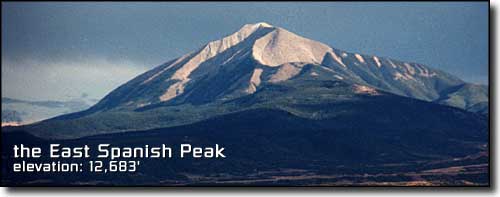 the East Spanish Peak