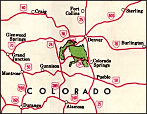 map of Pike National Forest