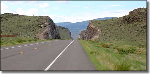 US 285 south of Saguache, Colorado