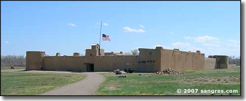 Bent's Old Fort as it is today