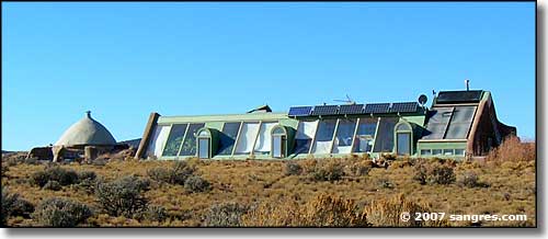 Yet another view of an earthship