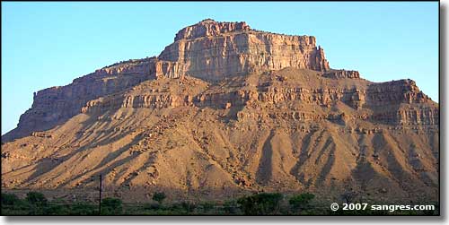 The Book Cliffs of Grand Junction, Colorado area