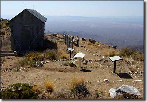 Harquahala Observatory on top of Harquahala Peak