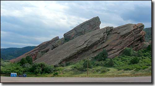 Another view of the Red Rocks/Dakota Wall formation