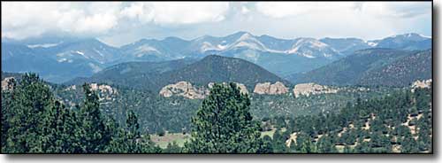 the Sangre de Cristo's, from south of Stonewall
