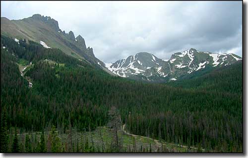 Nokhu Crags on the left, State Forest State Park