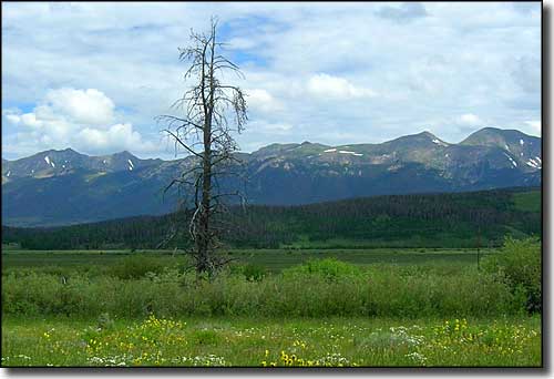 The Medicine Bow Mountains, northern part of State Forest State Park