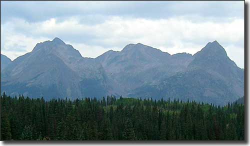 The Needles, in the western reaches of Weminuche Wilderness