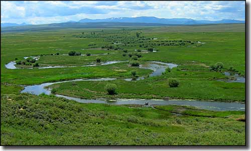 The Illinois River on Arapaho National Wildlife Refuge in Colorado