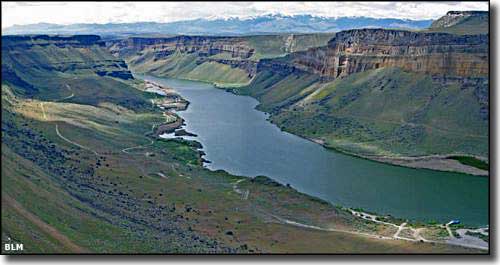 Sanke River Canyon in the Snake River Birds of Prey National Conservation Area