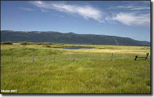 Hembrey Creek Wetlands along the Payette River Scenic Byway
