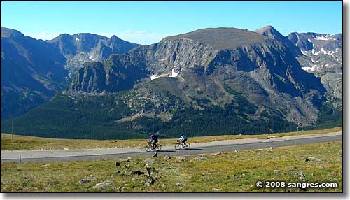 Mountain biking in Rocky Mountain National Park