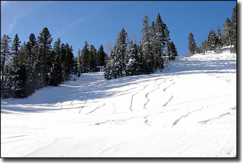 Snow Canyon Ski Resort, early February, 2010