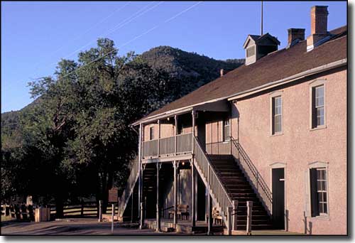 Lincoln County Jail and Courthouse, home of Billy the Kid for several days in 1881