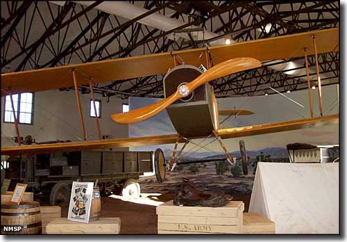 The Curtiss JN-3 "Jenny" aircraft