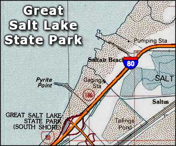 Great Salt Lake State Marina map