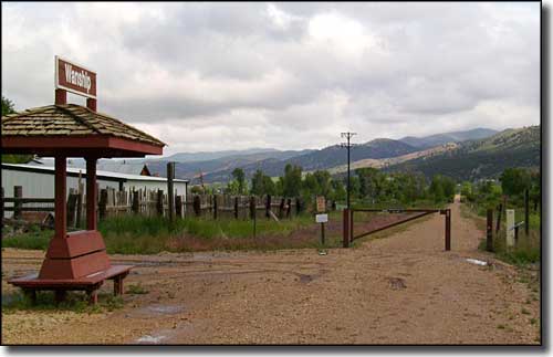 Wanship Station along the Historic Union Pacific Rail Trail