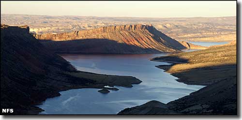 Sheep Creek Canyon, Flaming Gorge Reservoir, Flaming Gorge National Recreation Area